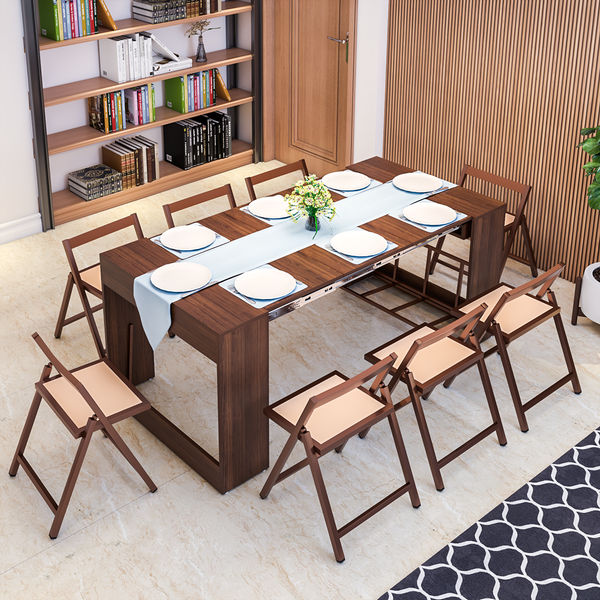 Pengu Extendable Dining Table 2, 4, 6 & 8 Seater