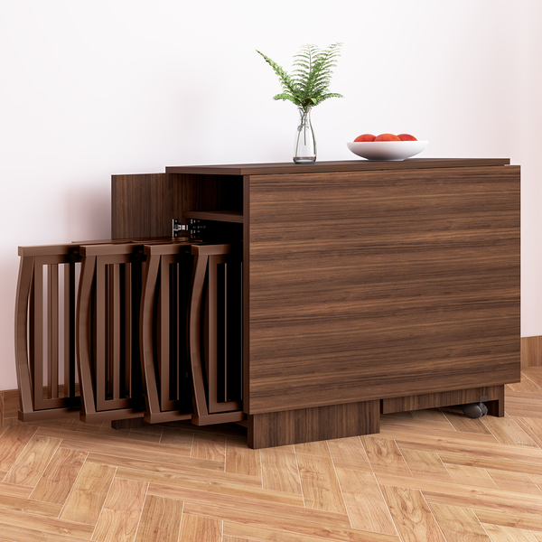 Pengu Space Saving Folding Dining Table ( Chairs not included, Chairs available for purchase )